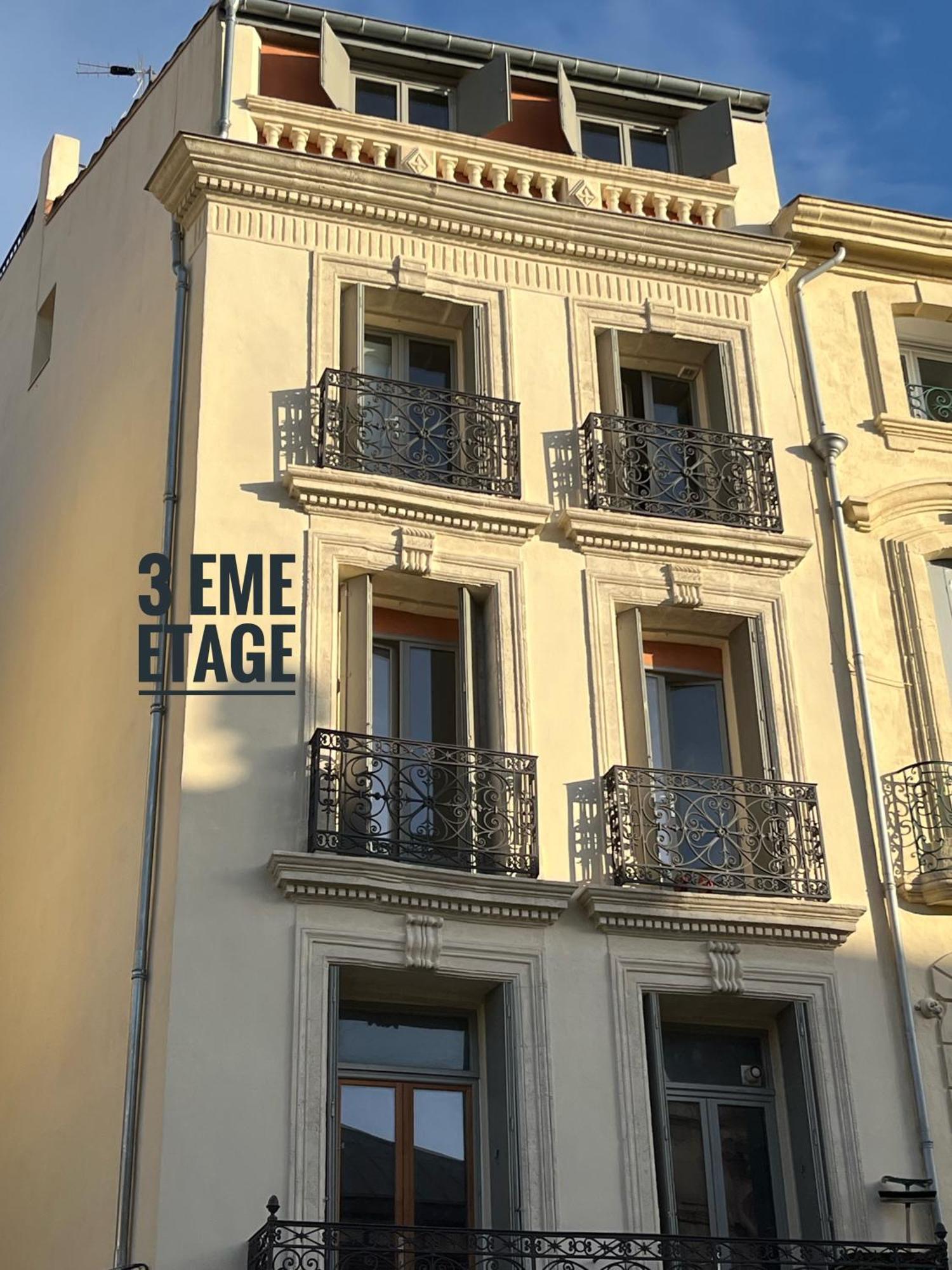 Appartement De Charme Avec Balcon Au Pied Des Commerces 베지에 외부 사진